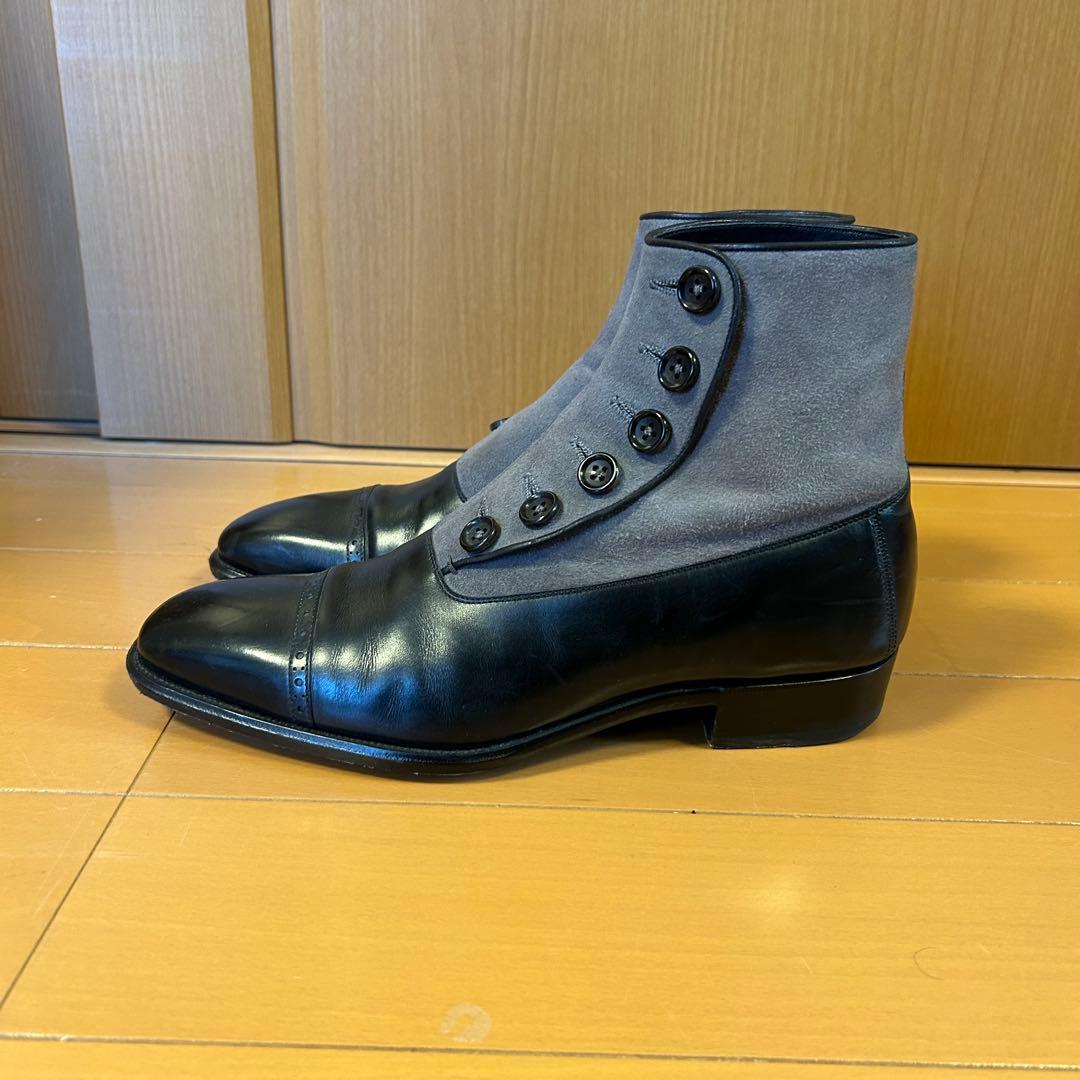 ⑨*)様 大塚製靴　ボタンブーツ　OTSUKA M-5 革靴　27 ビジネスシュ