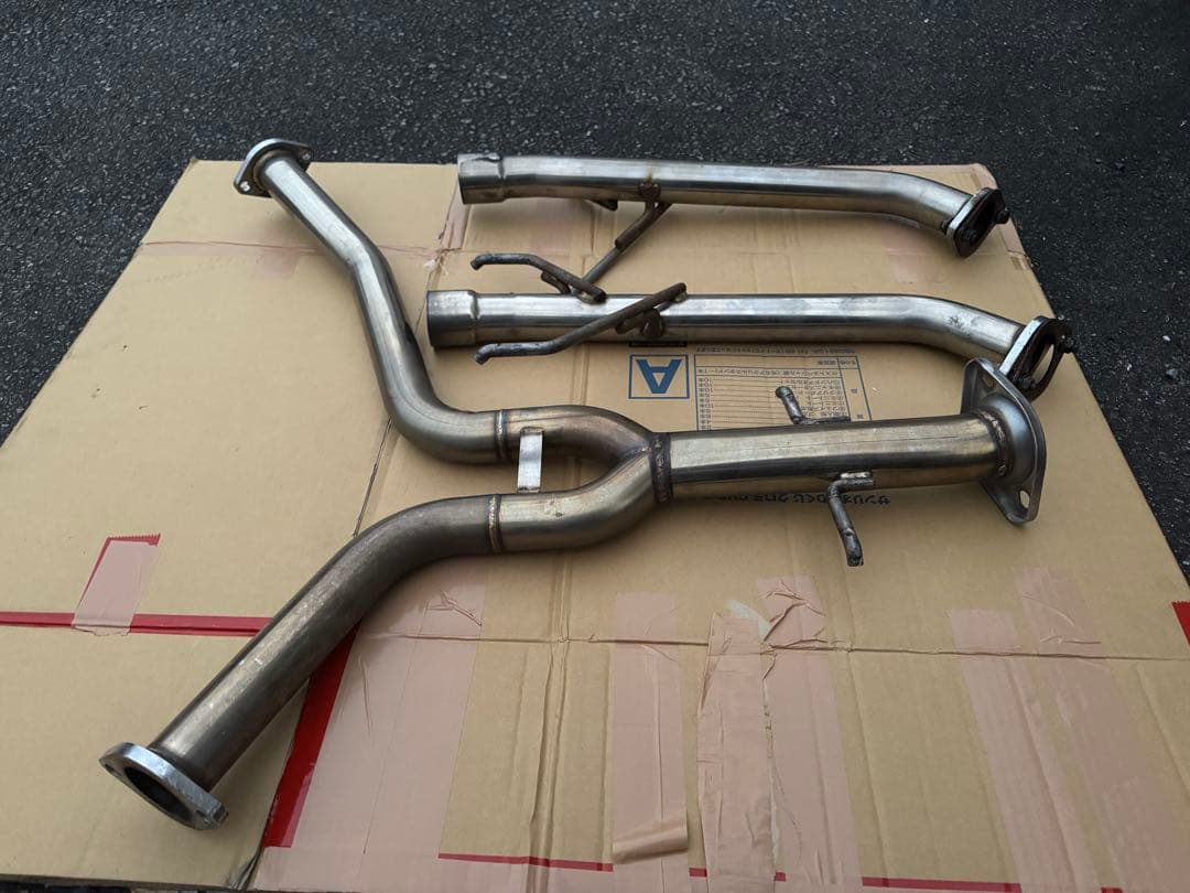 7*7様 り*る様 ■200系トヨタクラウン社外ステンレスリアマフラーGRS20