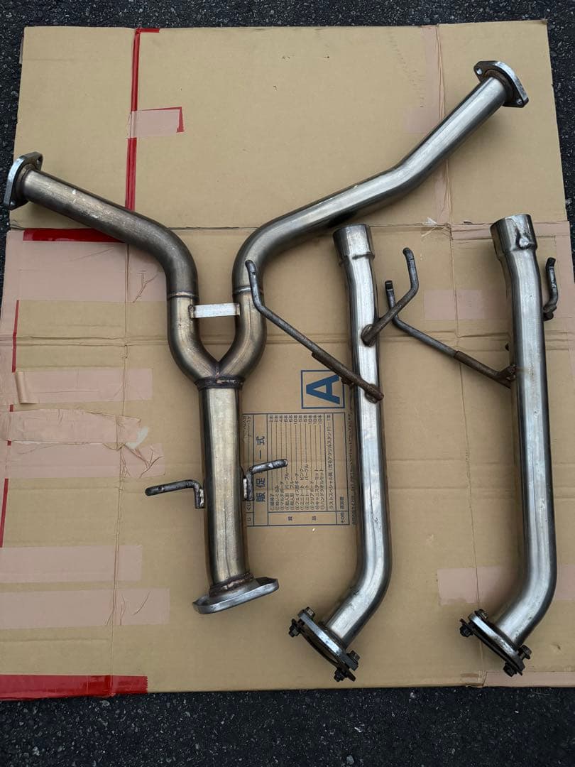 7*7様 り*る様 ■200系トヨタクラウン社外ステンレスリアマフラーGRS20