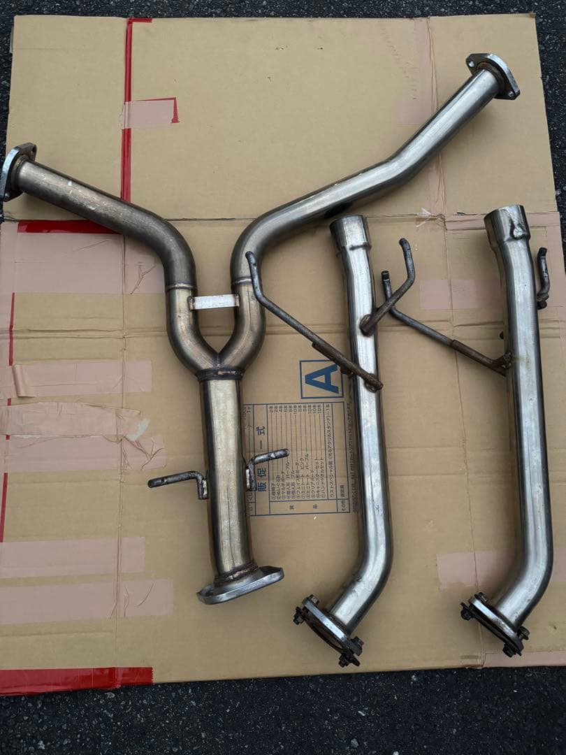 7*7様 り*る様 ■200系トヨタクラウン社外ステンレスリアマフラーGRS20