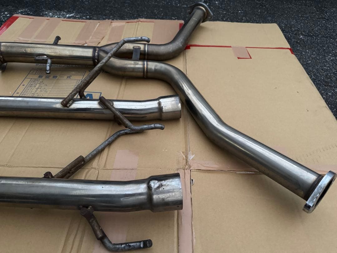 7*7様 り*る様 ■200系トヨタクラウン社外ステンレスリアマフラーGRS20