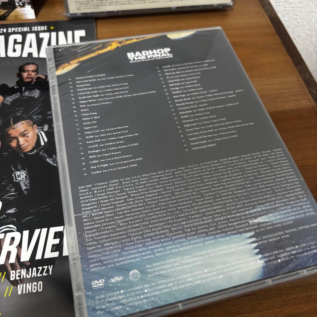 【未開封】 BAD HOP 解散ライブDVDセット(おまけあり)