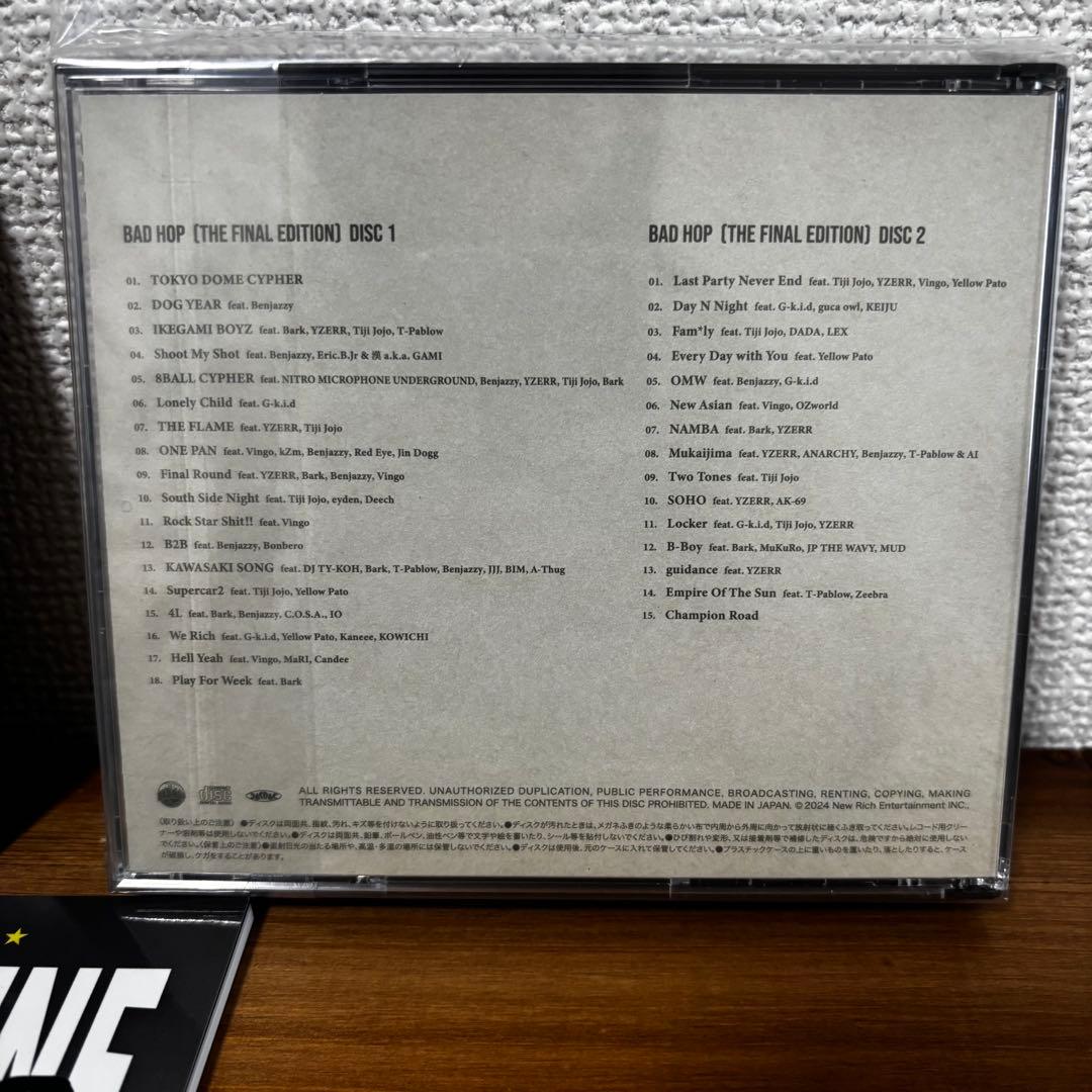【未開封】 BAD HOP 解散ライブDVDセット(おまけあり)
