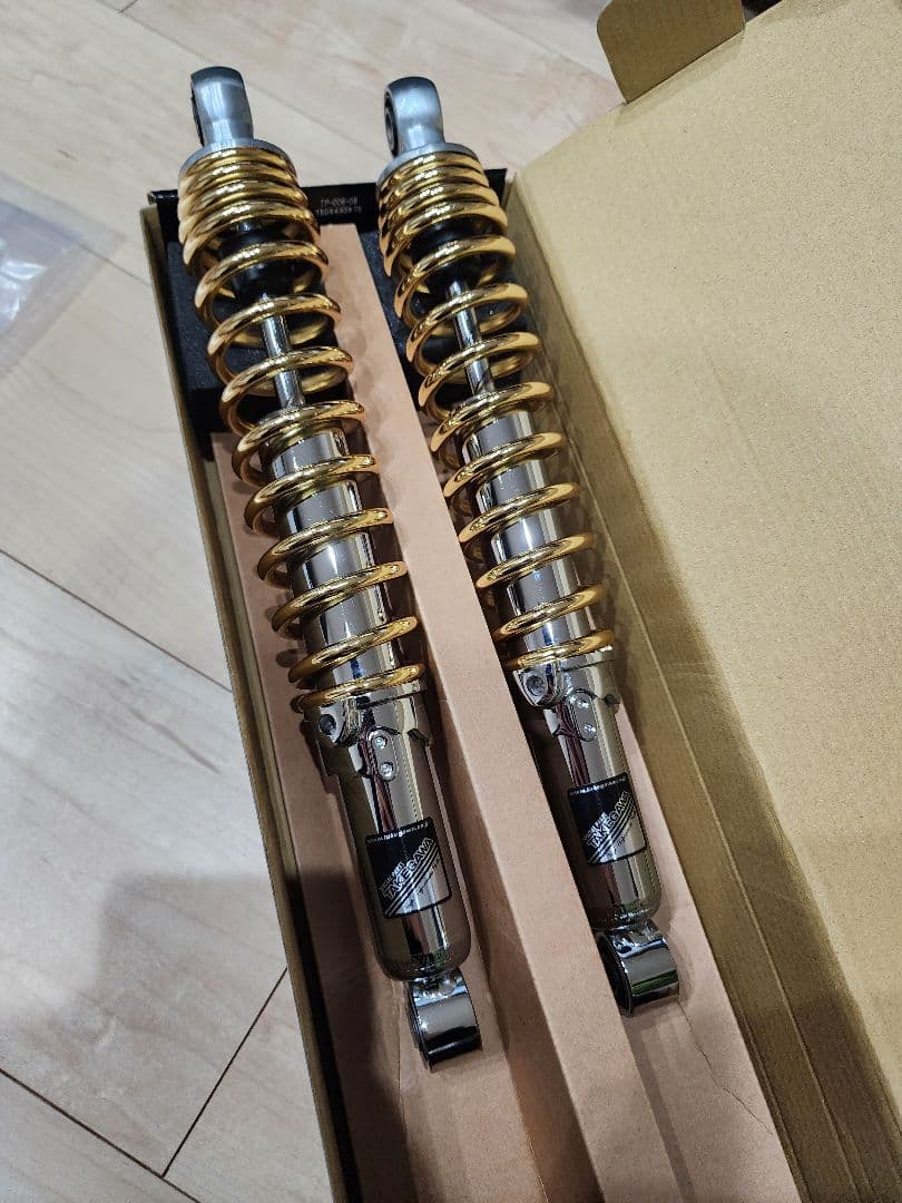 TAKEGAWA リアショックアブソーバー(330mm/ゴールドメッキ)