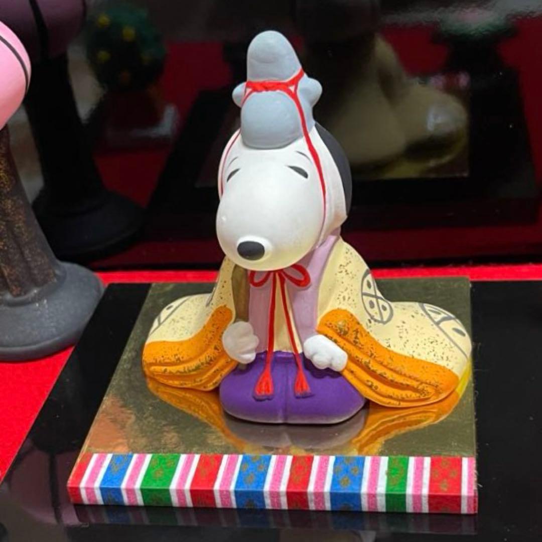 SNOOPY ひな祭り 陶器製　雛人形　吉徳大光