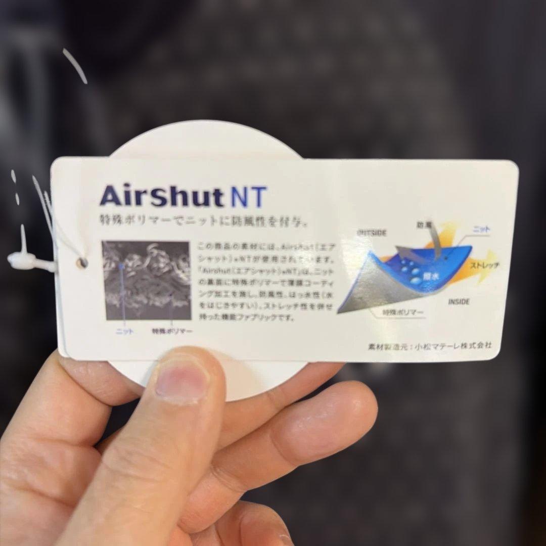 【未使用】BEAMS GOLF ドット柄ジャケット ニット　防寒　コーティング