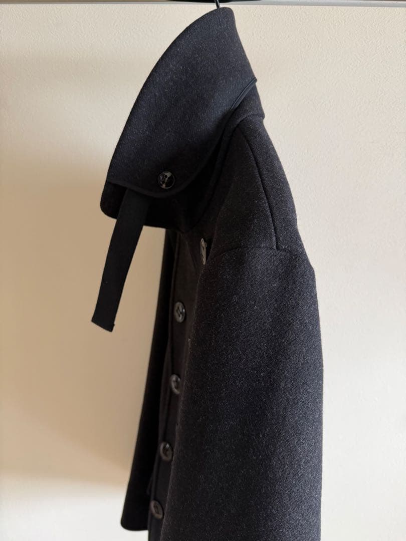 イヴサンローラン　ピーコート　ウール　サイズ46