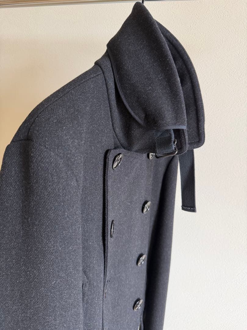 イヴサンローラン　ピーコート　ウール　サイズ46