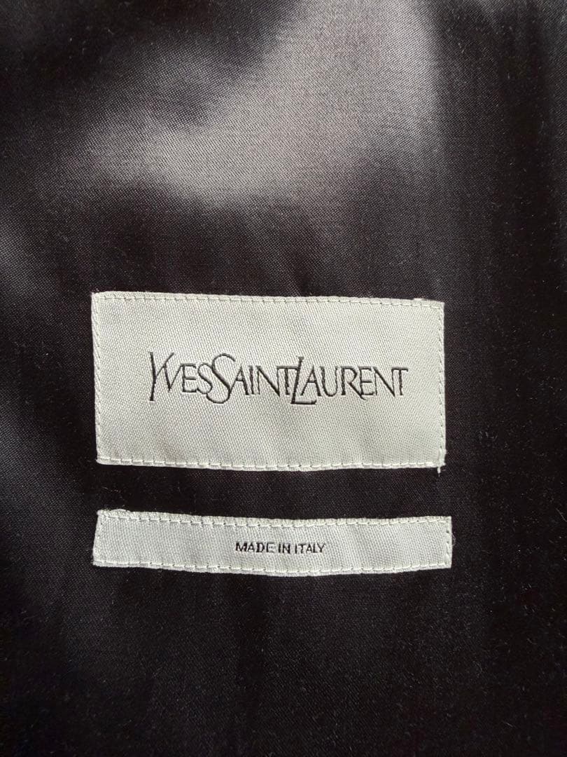 イヴサンローラン　ピーコート　ウール　サイズ46