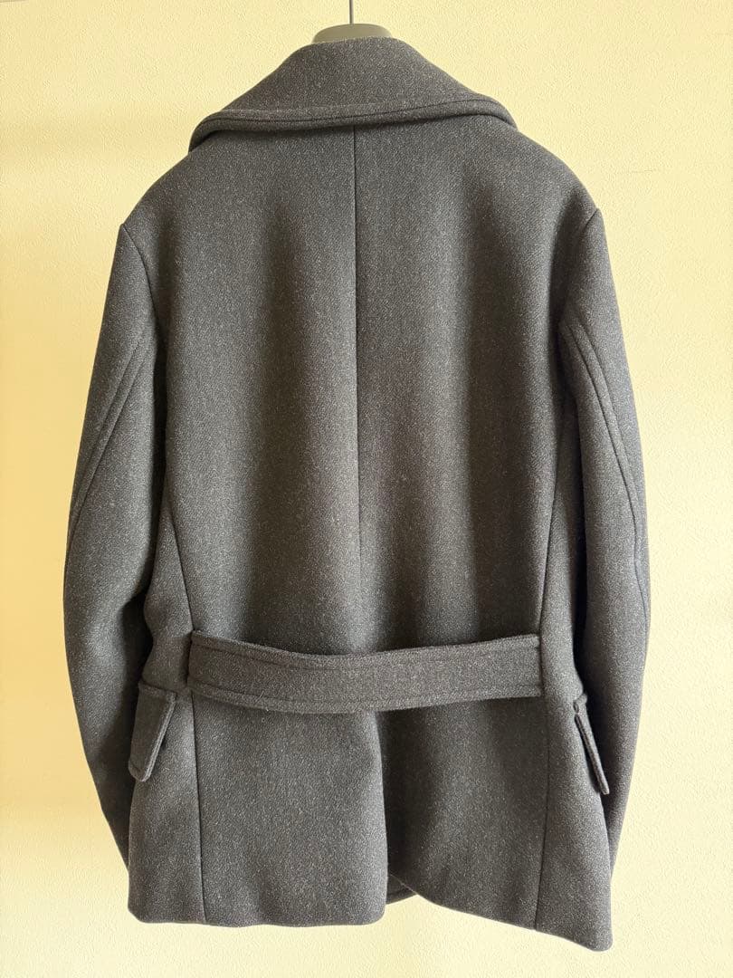イヴサンローラン　ピーコート　ウール　サイズ46