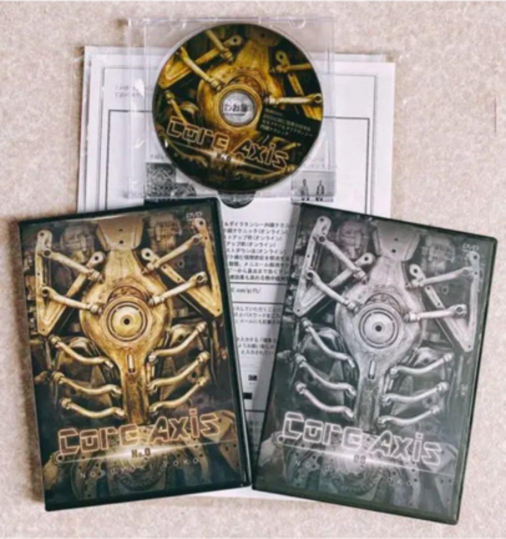 「Core-Axis～No.0～」「Core-Axis～00～」 DVDセット