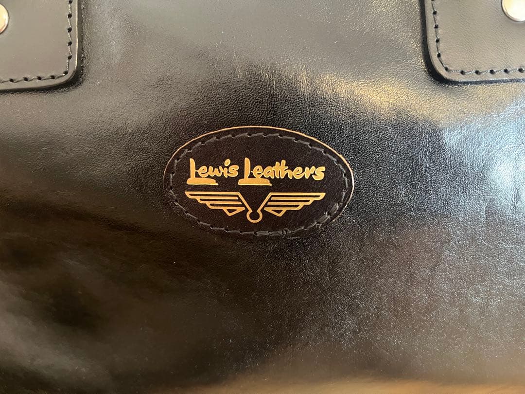 Lewis Leathers ヘルメットバッグ ブラック