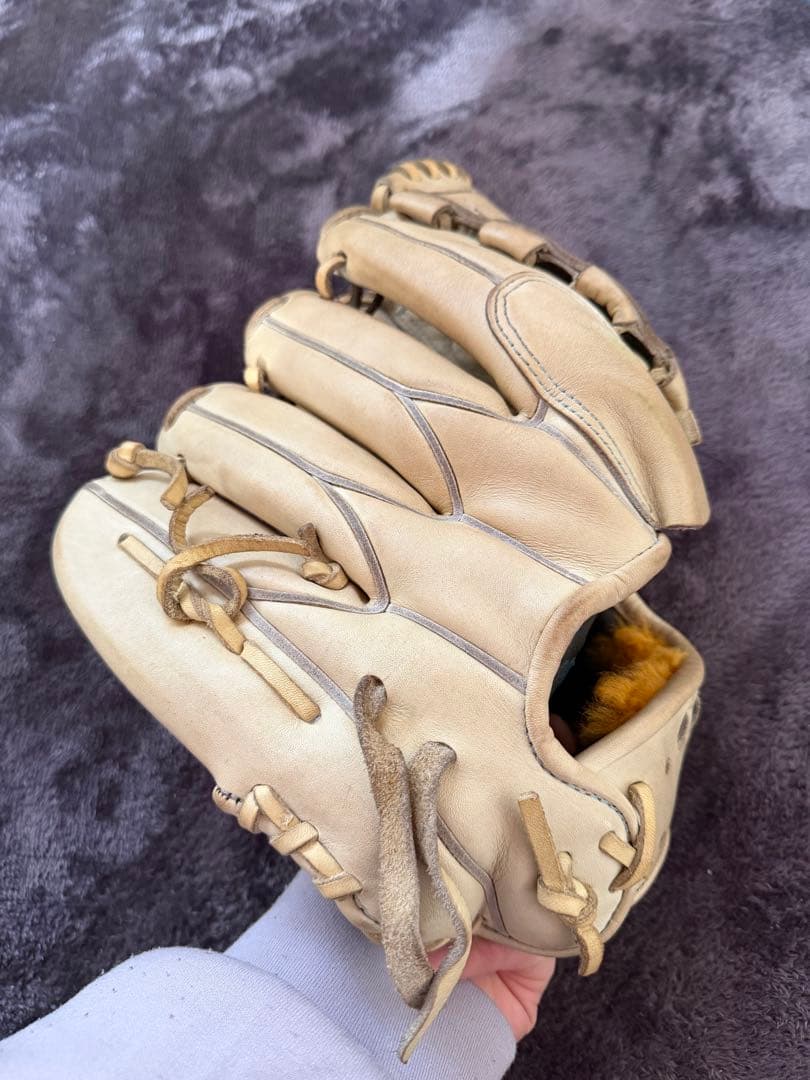 Mizuno Pro 硬式野球グローブ ブロンド