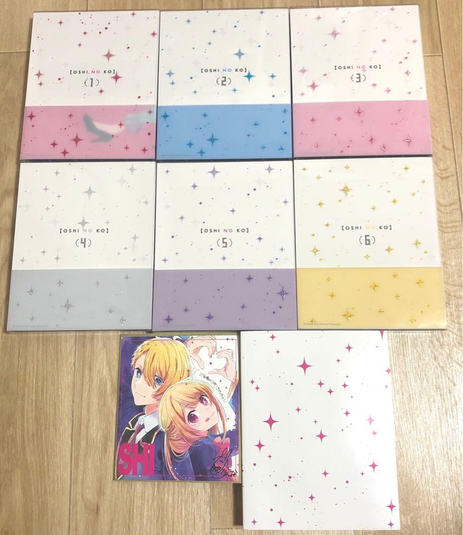 推しの子 Blu-ray 全巻 1〜6巻 イラストカード アニメ