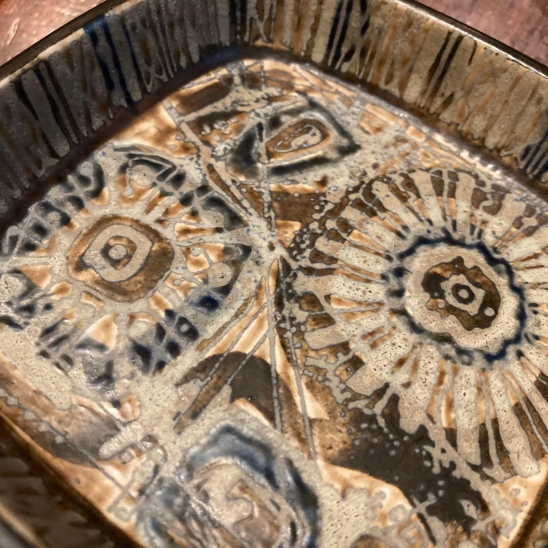 ロイヤルコペンハーゲン　バッカ　角皿　小