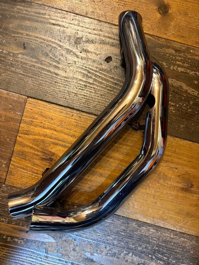 スポーツスター　エキパイ　独立　ショベル　パン　ナックル　アイアン