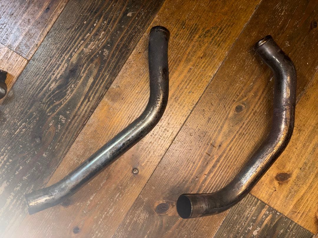 スポーツスター　エキパイ　独立　ショベル　パン　ナックル　アイアン