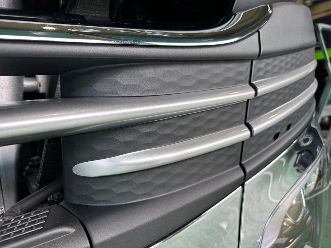 メッキ仕様　色変更可　17 スーパーグレート　グリル　ステッカー　Ⅲ