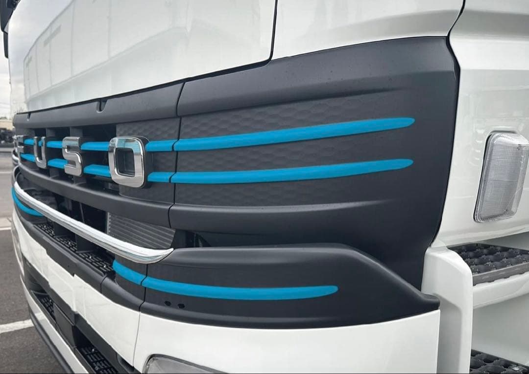 メッキ仕様　色変更可　17 スーパーグレート　グリル　ステッカー　Ⅲ