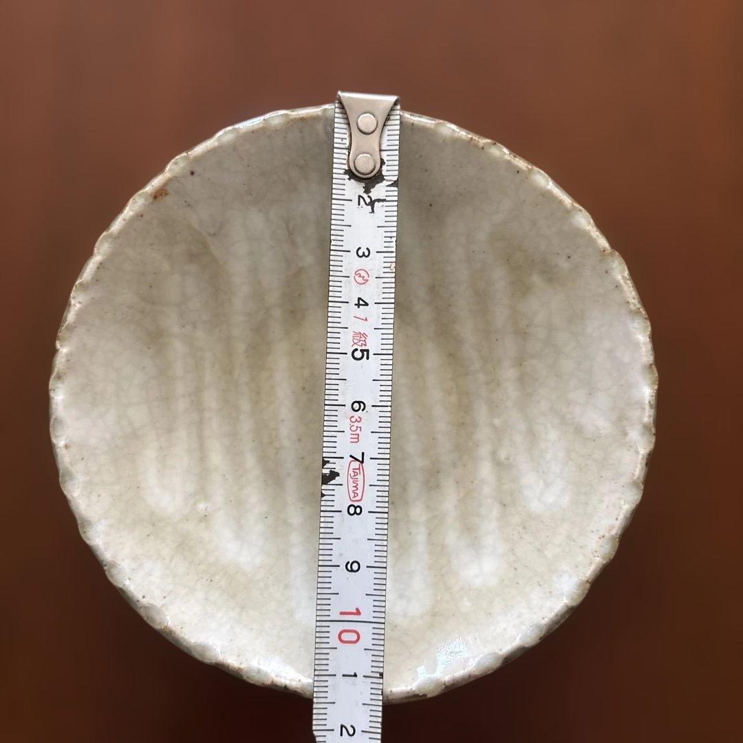 山口和声　4寸　小皿　スリップウェア　スリップウエア　4枚セット