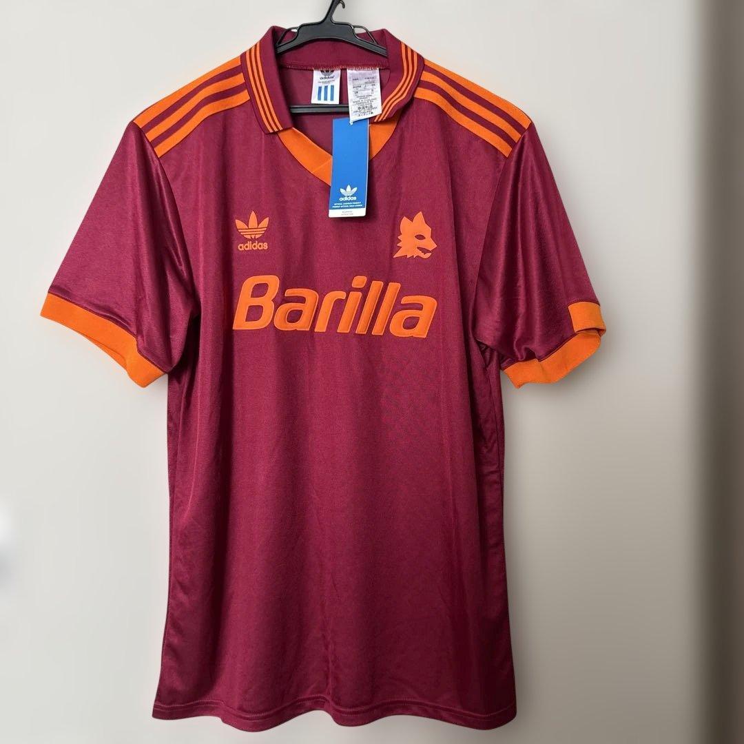 【51-37】アディダスASローマ　プリンバック1993ユニフォーム　新品