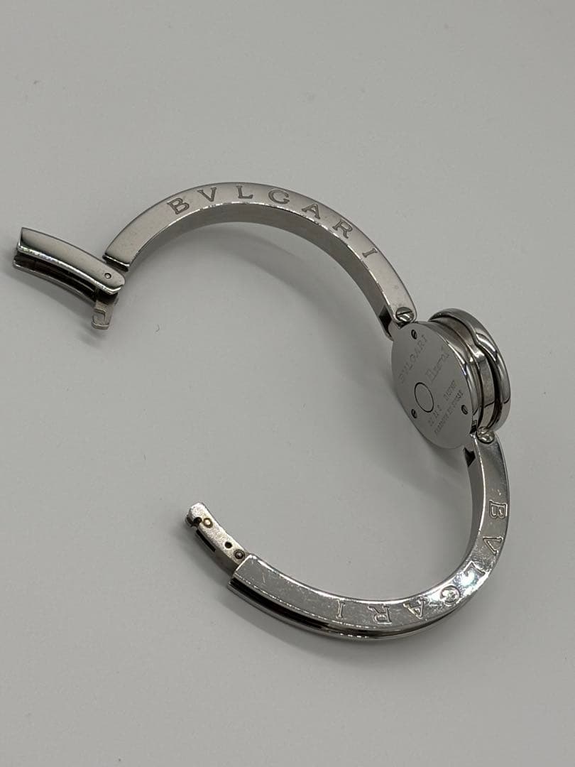 【美品】ブルガリ Bzero1 クォーツ【BZ22S】純正ベルト【稼働品】