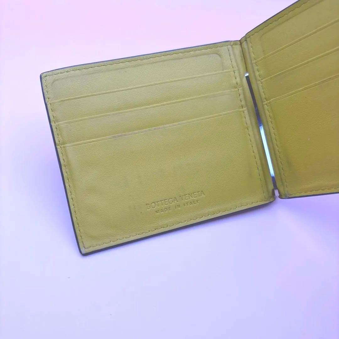 ◆正規品◆近年モデルボッティガヴェネタ二つ折り マネークリップ