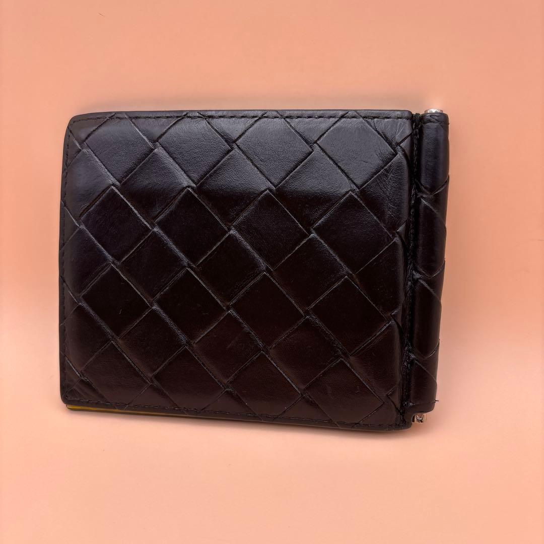 ◆正規品◆近年モデルボッティガヴェネタ二つ折り マネークリップ