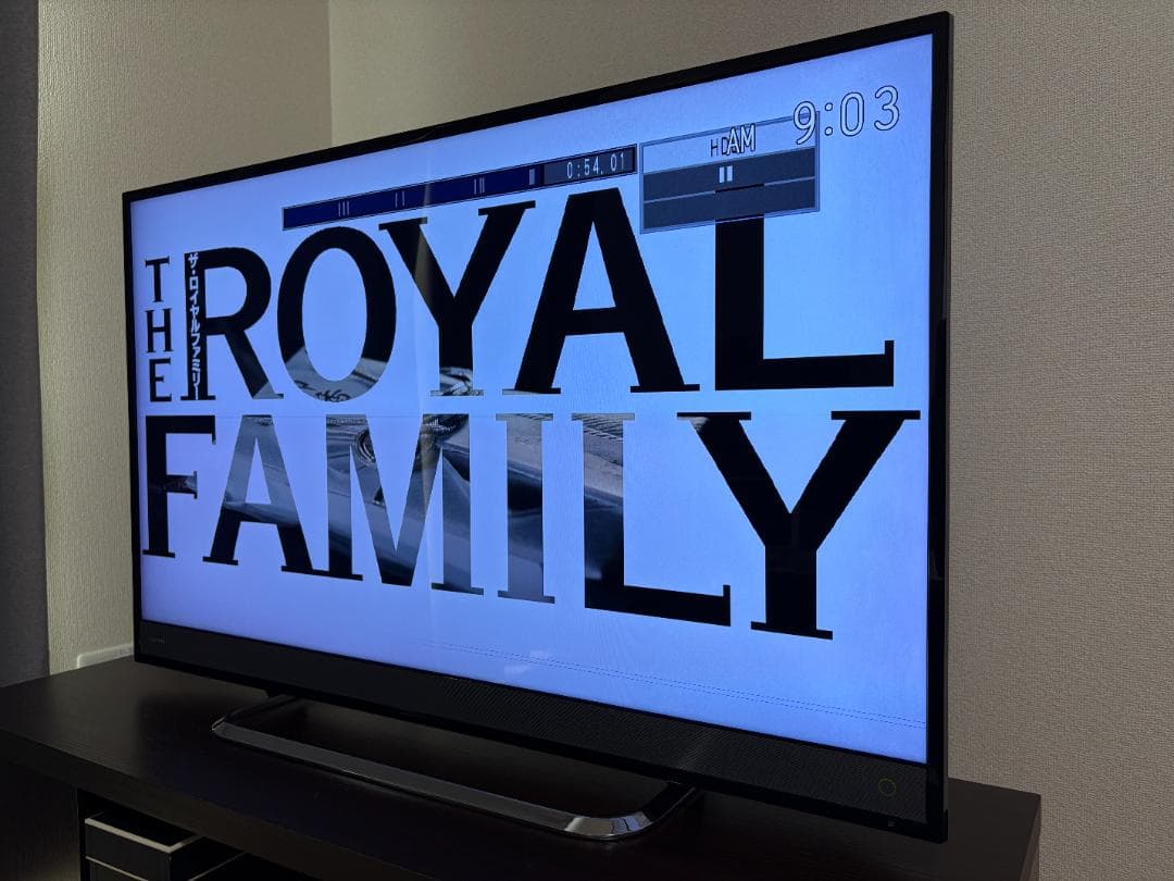 【横線ノイズあり】液晶テレビ40型 TOSHIBA REGZA/2017年製