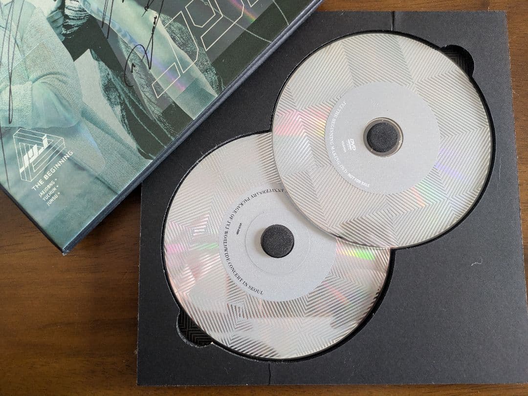 【JYJ直筆サイン入】2枚組 CD　ジェジュン　ジュンス　ユチョン