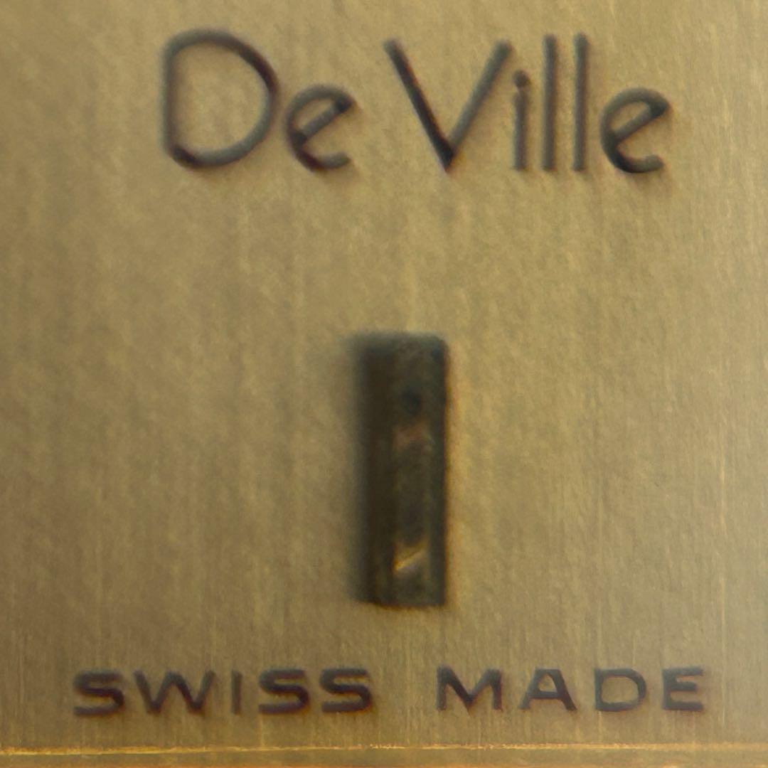 【極上美品】正規店購入 数回使用程度 専用ケースあり オメガ デヴィル クォーツ