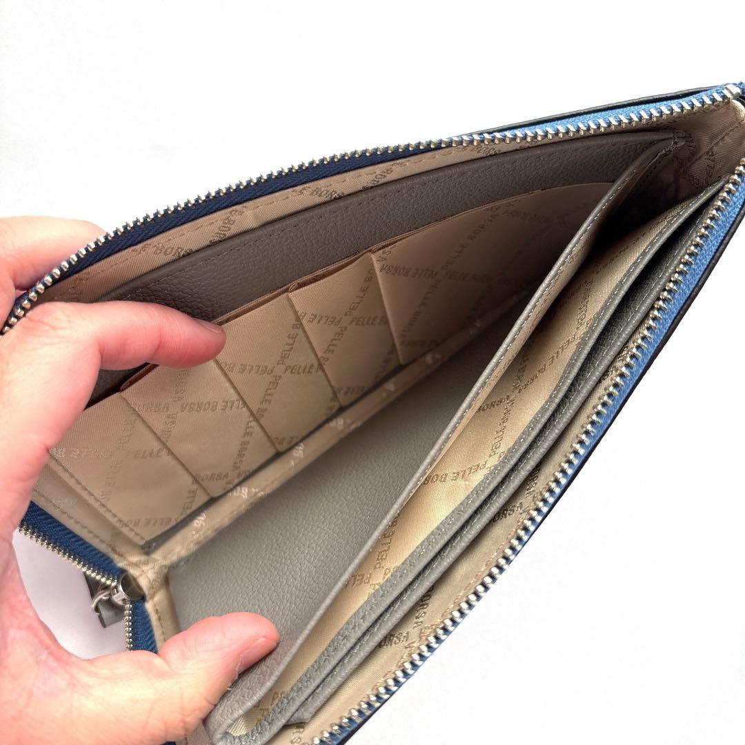 【新品】PELLE BORSA ペレボルサ 2025-26AW最新 薄型長財布