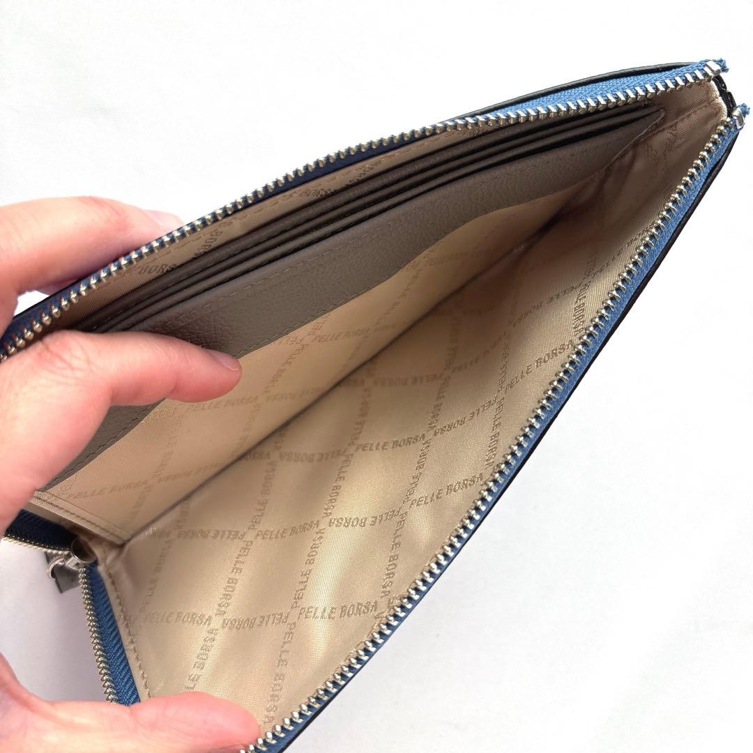 【新品】PELLE BORSA ペレボルサ 2025-26AW最新 薄型長財布