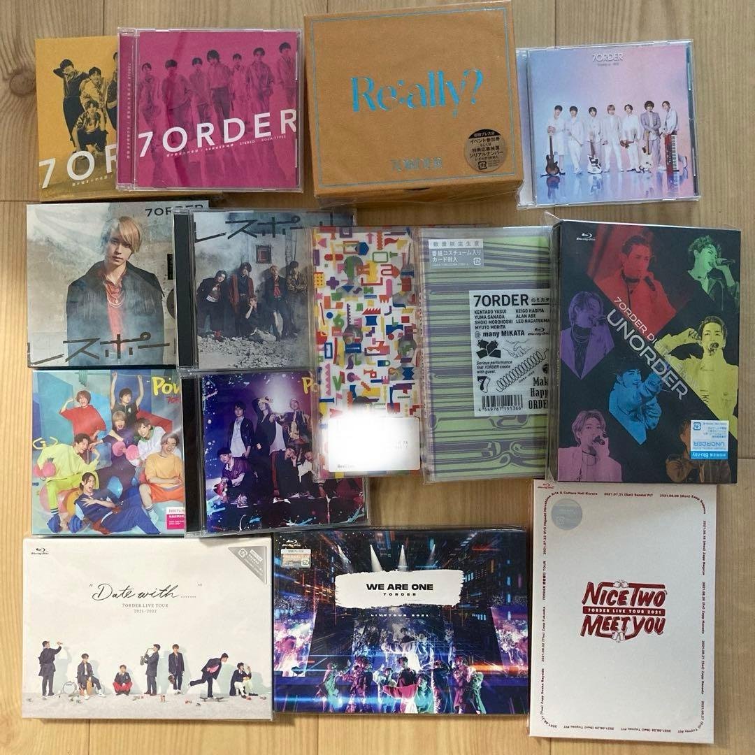 7ORDER アルバム シングル CD Blu-ray まとめ 14点