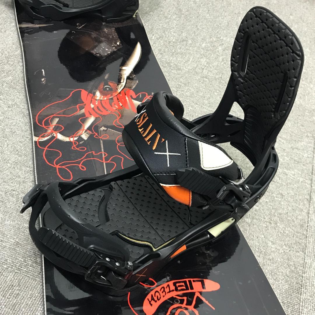 10万超セット■状態良■WAX済■LIB TECH ボード ビンディング