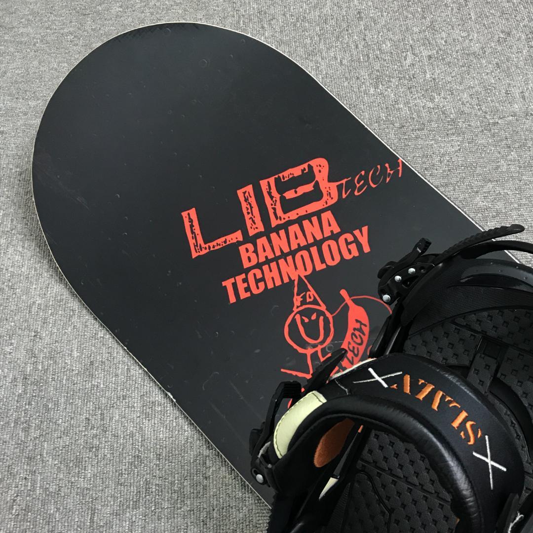 10万超セット■状態良■WAX済■LIB TECH ボード ビンディング