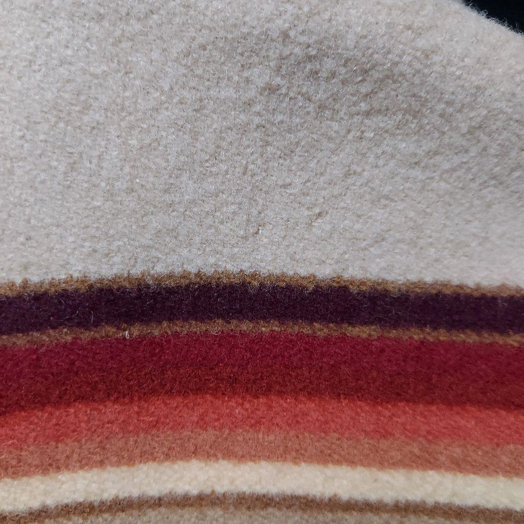 【PENDLETON】希少 ペンドルトン ネイティブ柄 ピーコート S ベージュ