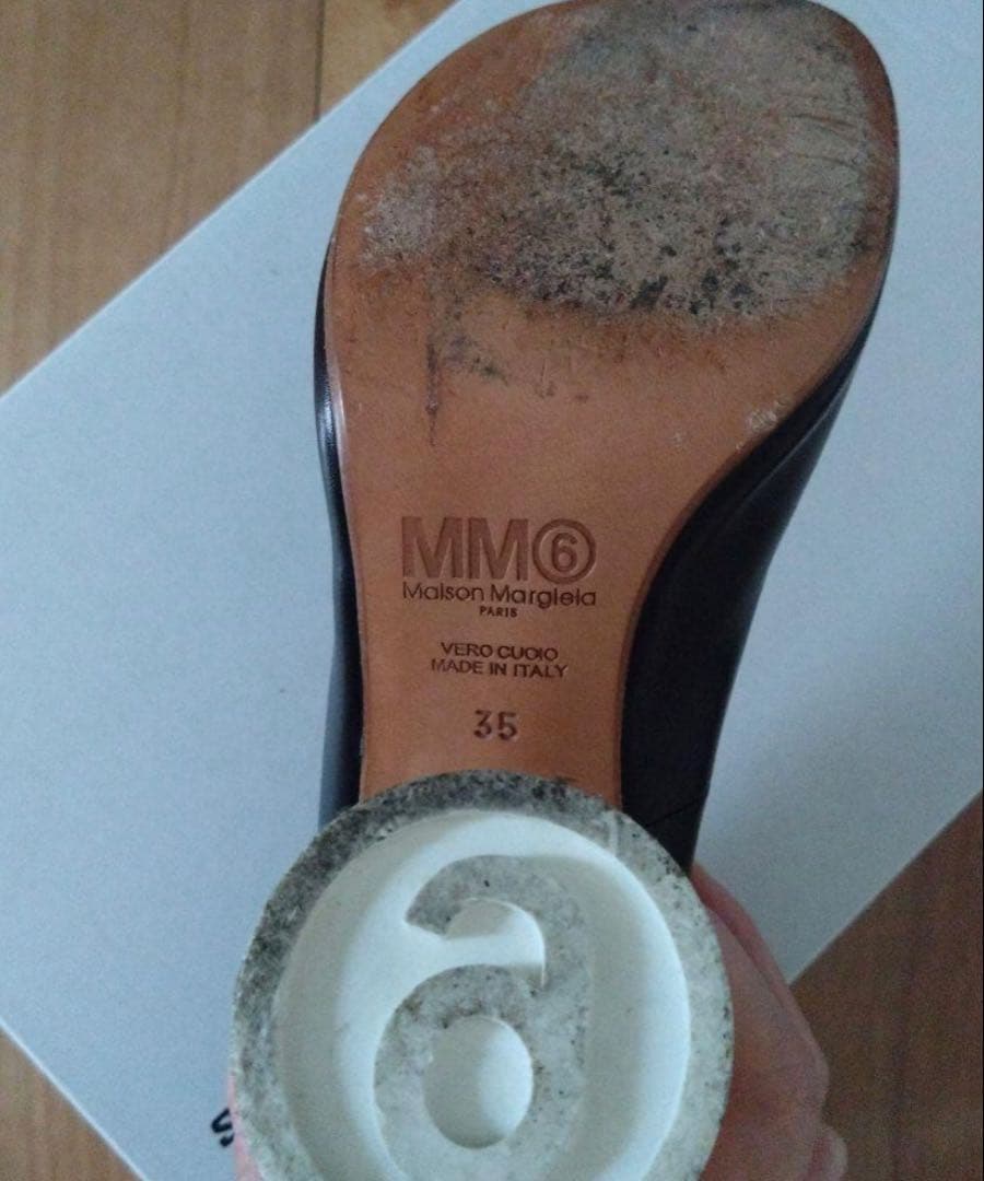 ★MM6 Maison Margiela ★ブラック マルジェラ　パンプスお洒落