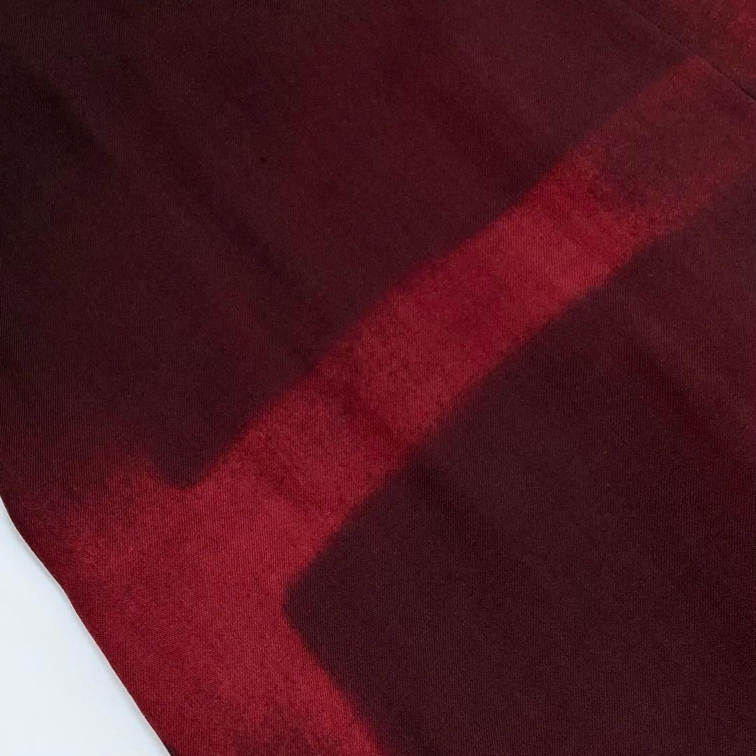 Y's ワイズ 美品 ウール フレンチスリーブ ワンピース マルチ2