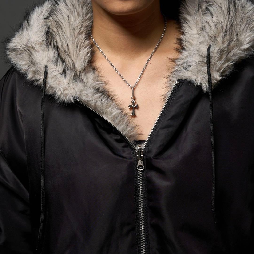 【ユニセックス】2way リバーシブルファーブルゾン