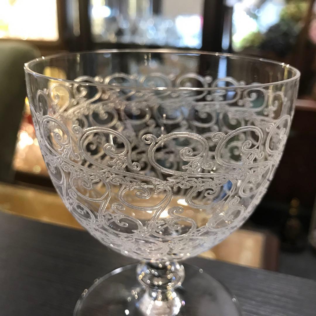 シンリサ オールドバカラBACCARATローハン水用グラス11.2cm3客