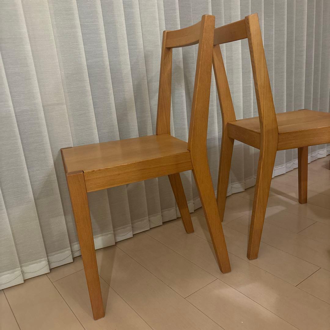 無印良品★チェア　2脚セット