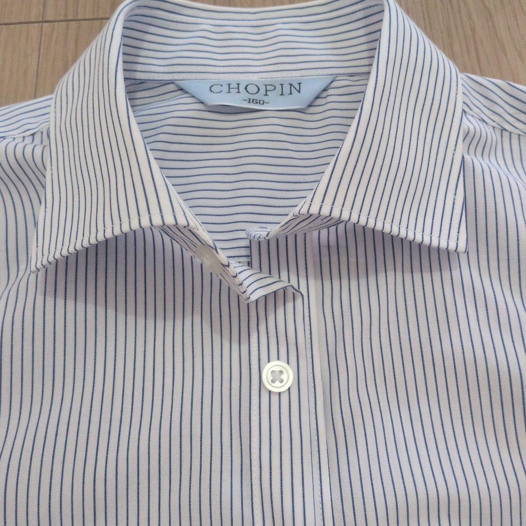 【極美品】Chopin　フォーマルスーツ・パンツ・シャツ　160　ネイビー　卒服