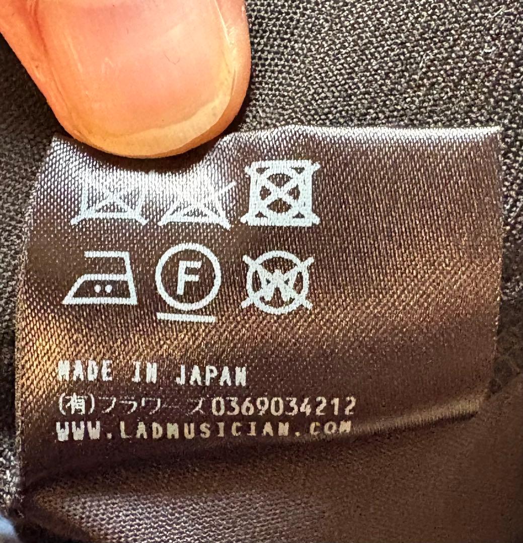 パンツ LAD MUSICIAN WIDE FLARE SLACKS SIZE46