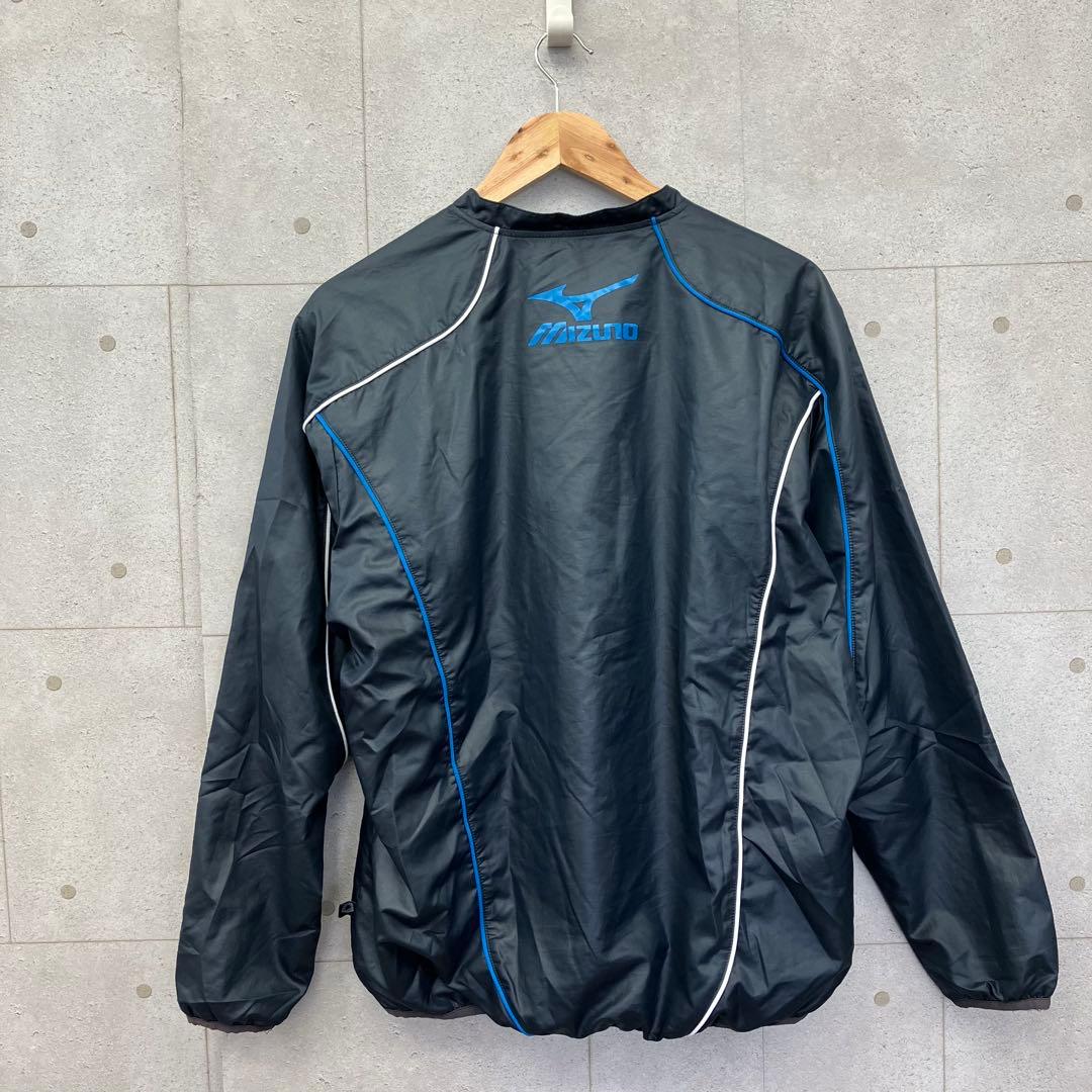 mizuno ミズノ ピステ ウィンドブレーカー ナイロンプルオーバー O 濃紺