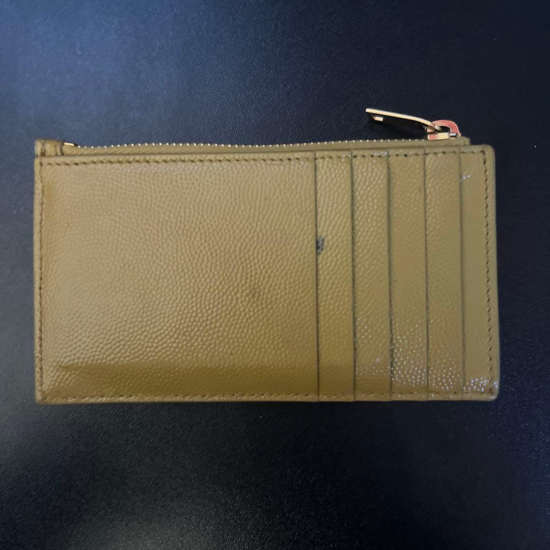 YSL オリーブグリーン キーケース