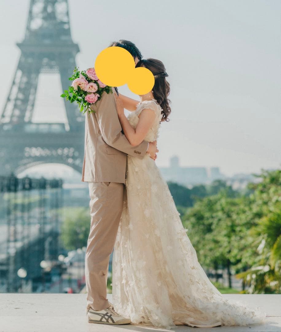 【美品】2次会ドレス/前撮りドレス　DRESS PRODUCTION:W245