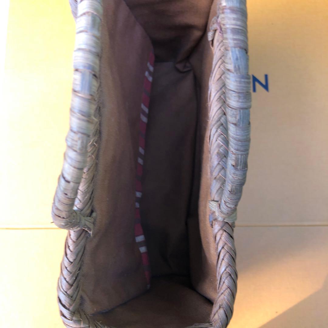 山葡萄かごバッグ　山葡萄　やまぶどう　国産　ヤマブドウ　籠