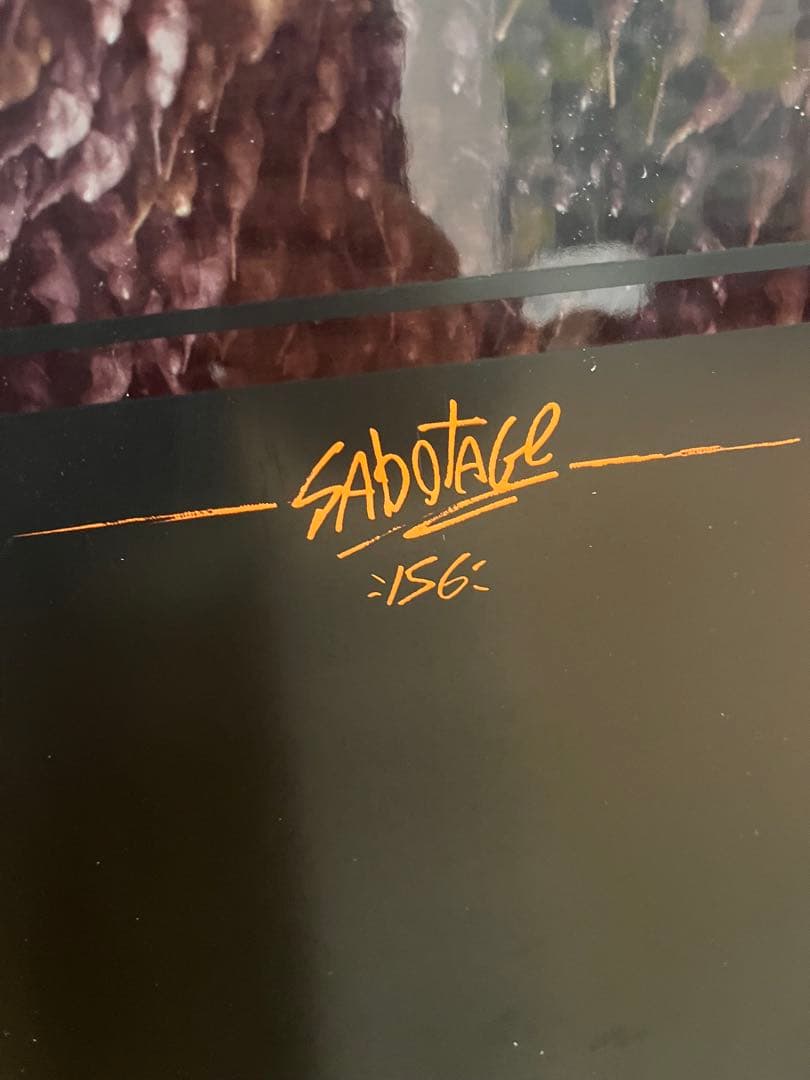 SALOMON Sabotage 154cm スノーボード 板　軍隊