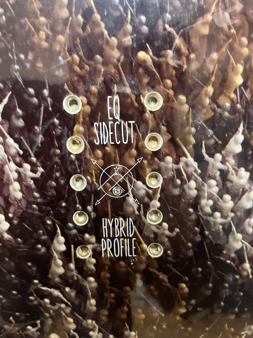 SALOMON Sabotage 154cm スノーボード 板　軍隊